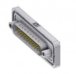 Deltron Connectors DTSWM25PY/2M95UN D-SUB plug 180 ° Number of pins: 25 Soldering, Pins 1 pc(s)