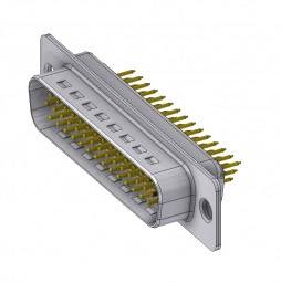 Deltron Connectors HD-D44 PY/2 D-SUB plug 180 ° Number of pins: 44 Soldering, Pins 1 pc(s)