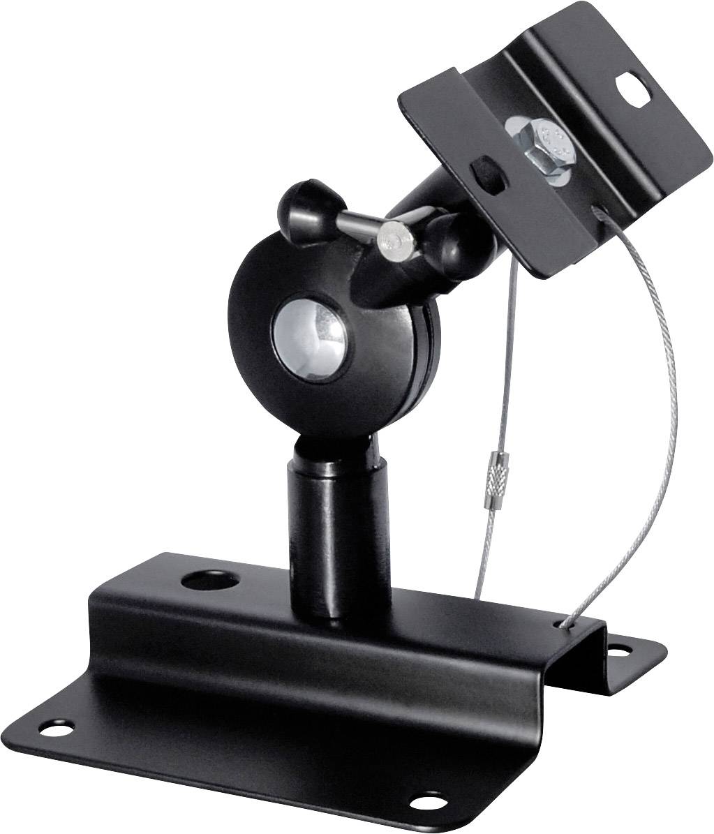 My Wall HB1AL Speaker wall mount Rotatable, Tiltable Black 2 pc(s)