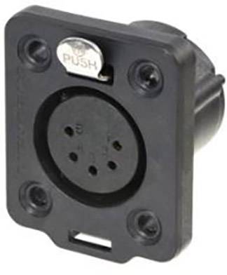 Neutrik NC5FDX-TOP XLR connector Socket, built-in Number of pins: 5 1 pc(s)