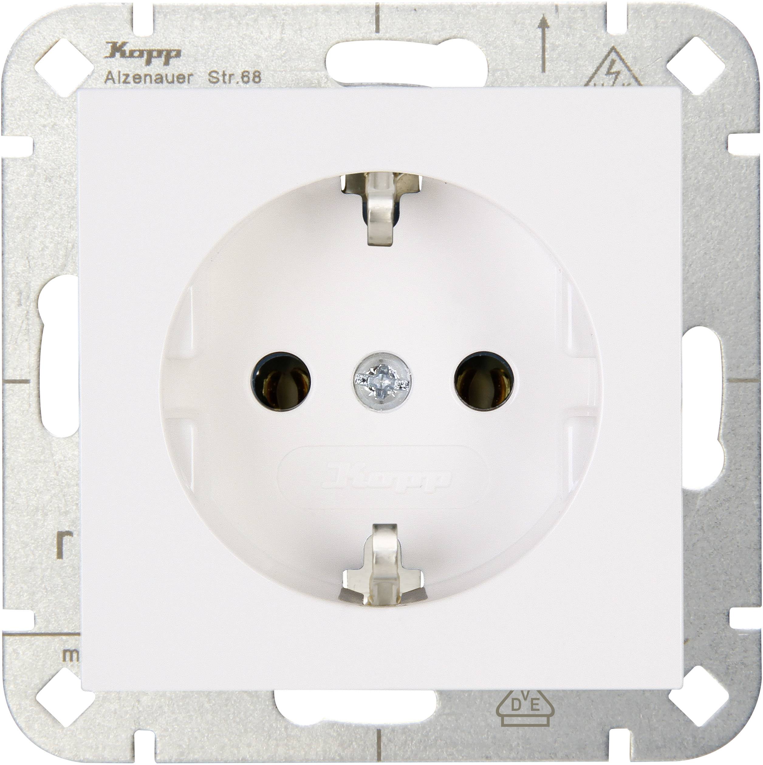 Kopp 1x Insert PG socket HK 07 Pure white 949329007