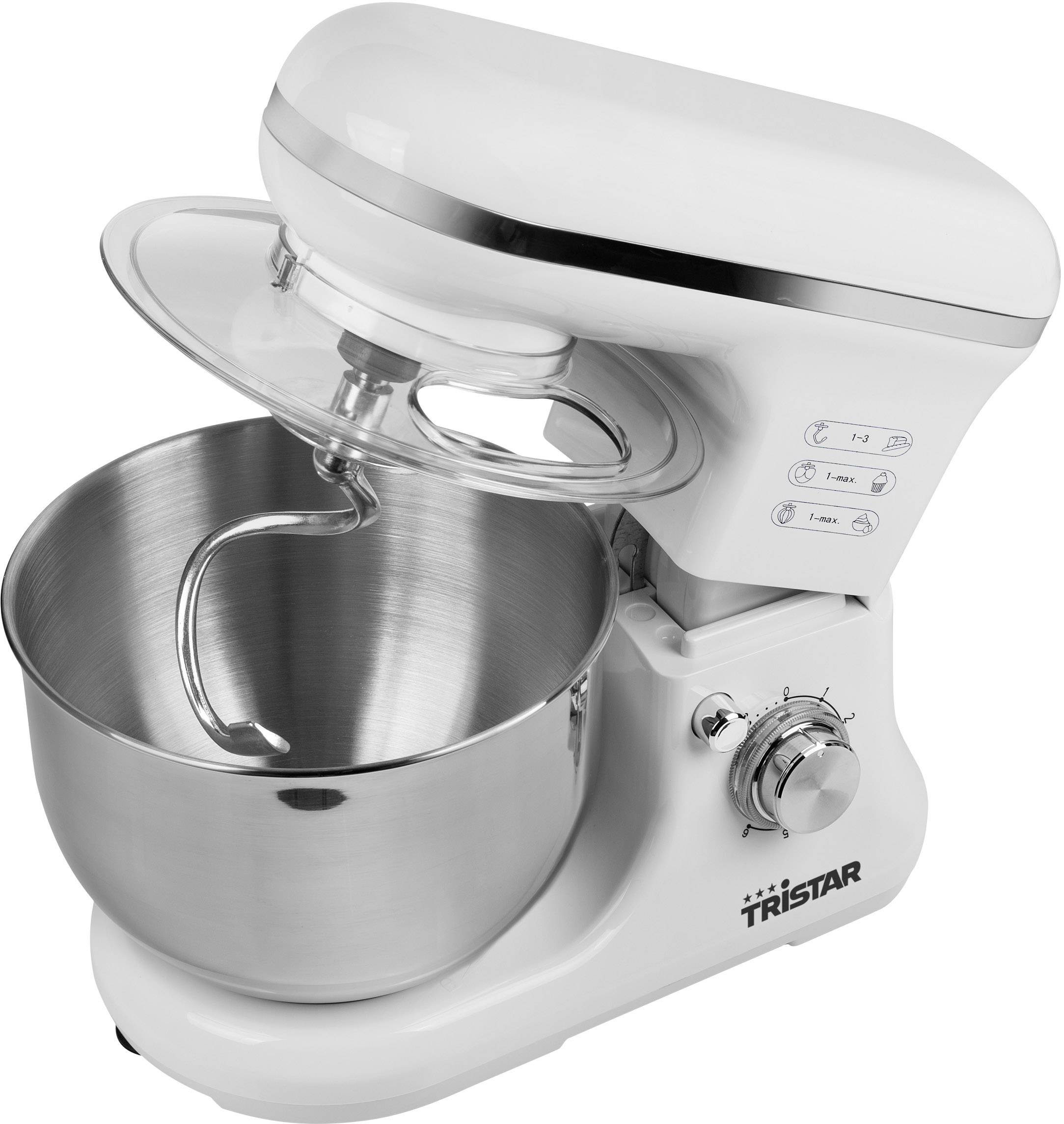 Tristar MX-4817 Food processor 1200 W White, Silver