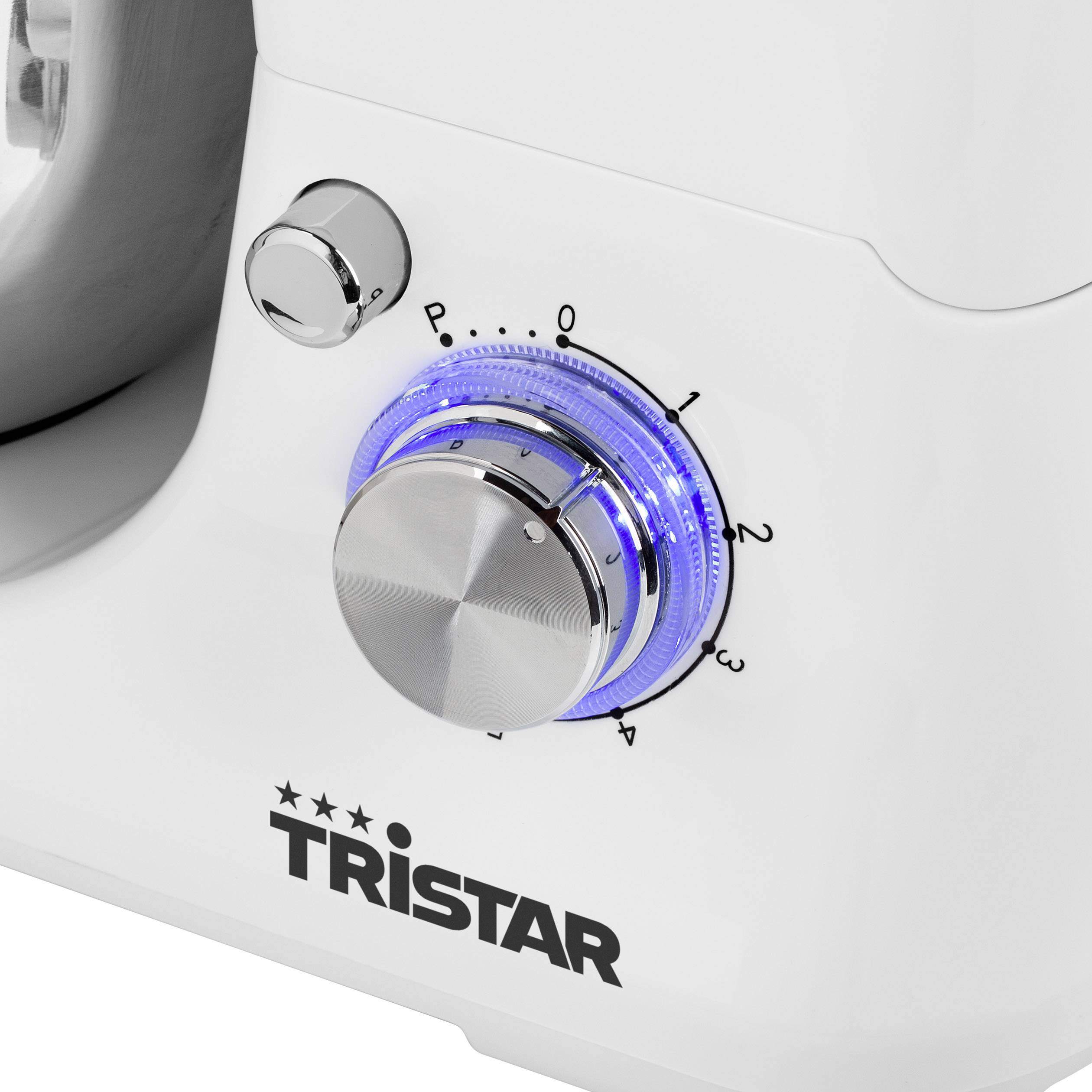 Tristar MX-4817 Food processor 1200 W White, Silver