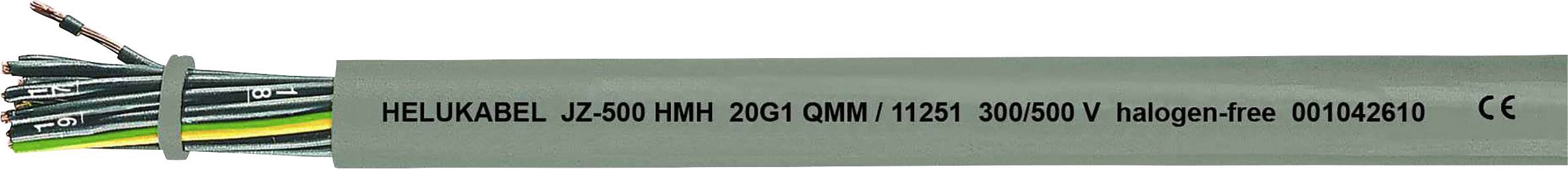 Helukabel Control lead 7 G 2.50 mm² Grey 11281-100 100 m