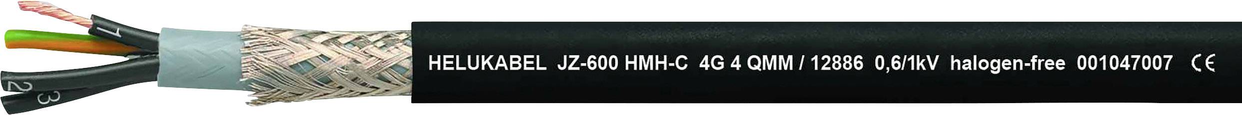 Helukabel JZ-600 HMH-C Control lead 3 G 1.50 mm² Black 12871-100 100 m