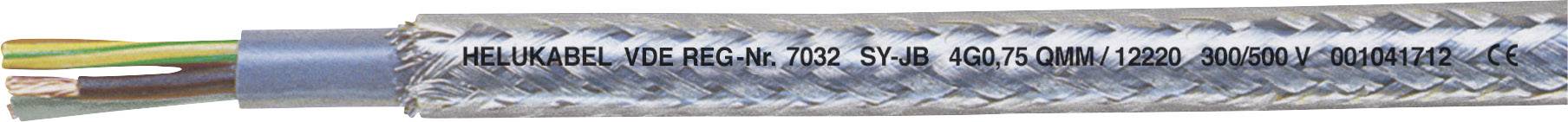 Helukabel SY-JB Control lead 3 G 2.50 mm² Transparent 12278-100 100 m