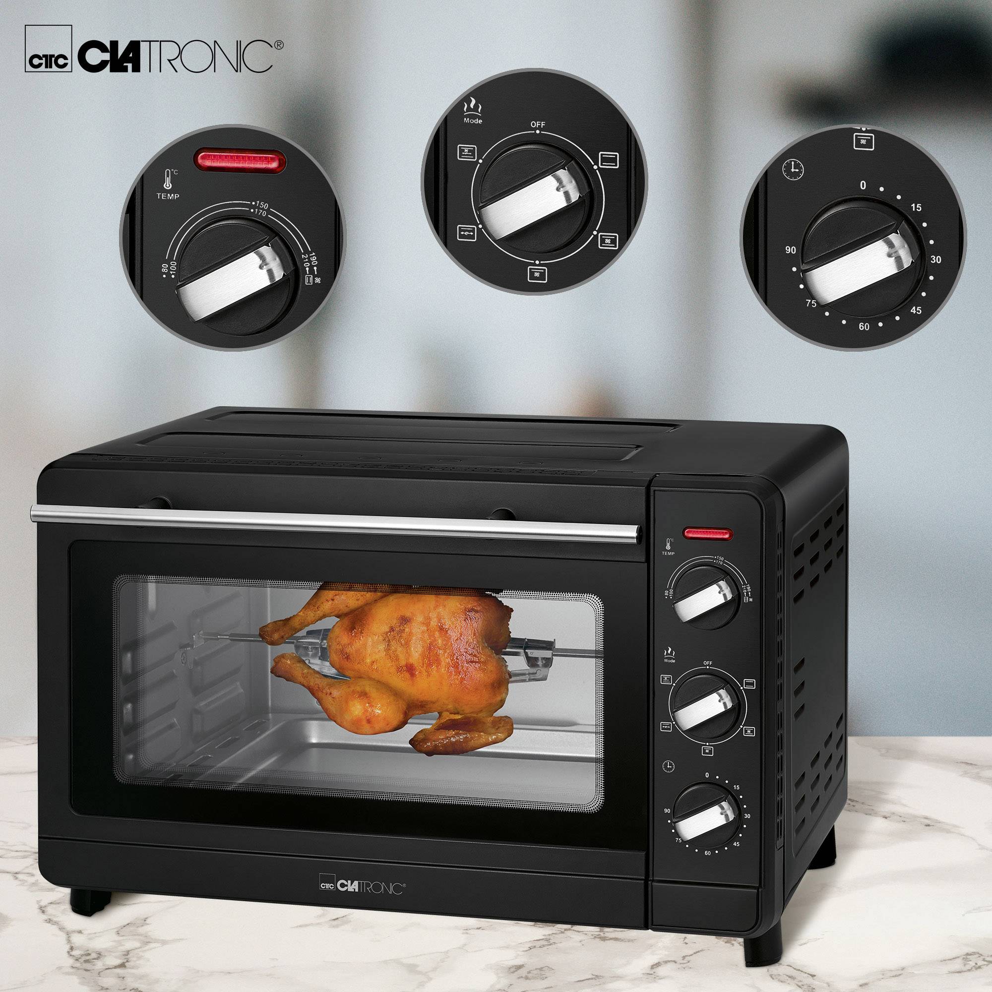 Clatronic MBG 3728 Mini oven Heat convection 30 l