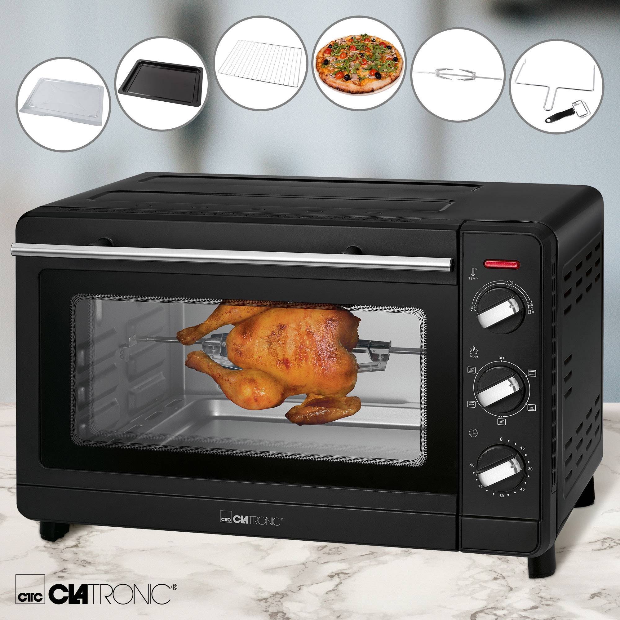 Clatronic MBG 3728 Mini oven Heat convection 30 l