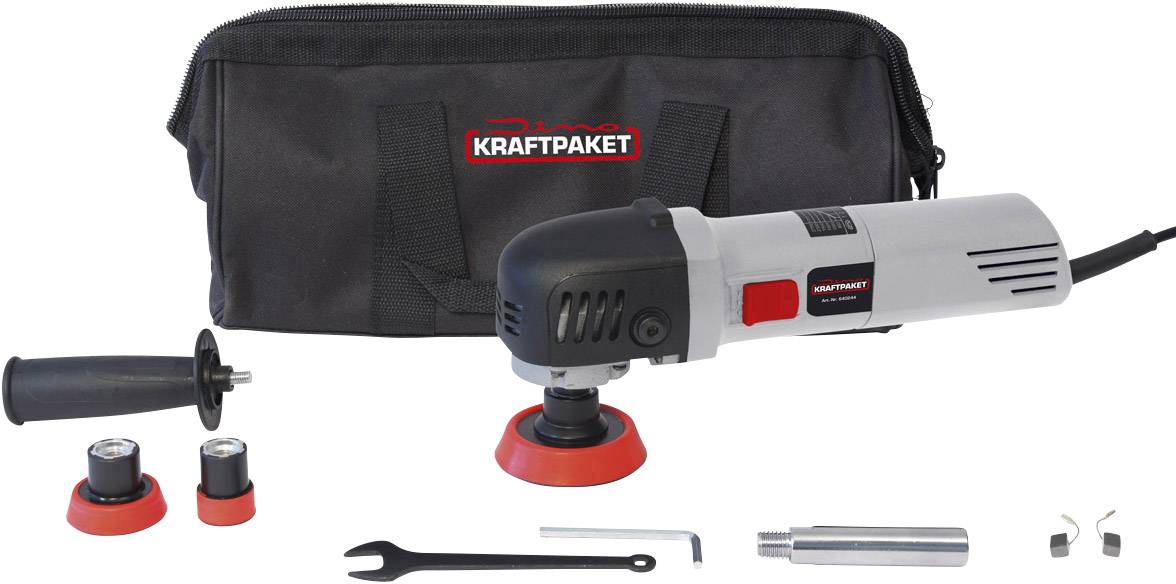 Dino KRAFTPAKET 640244 Machine polisher 230 V 710 W 800 - 2700 U/min 75 mm