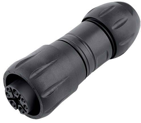 binder 99 6490 000 05 DIN connector Connector, straight Total number of pins: 4 + PE 1 pc(s)