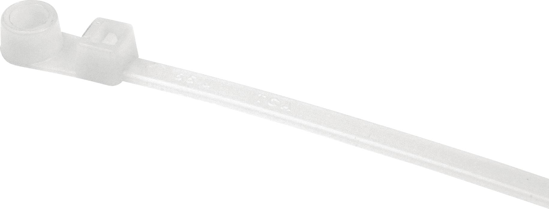 HellermannTyton 113-05419 T50ML-PA66-NA Cable tie 390 mm 4.70 mm Ecru Spring toggle 100 pc(s)