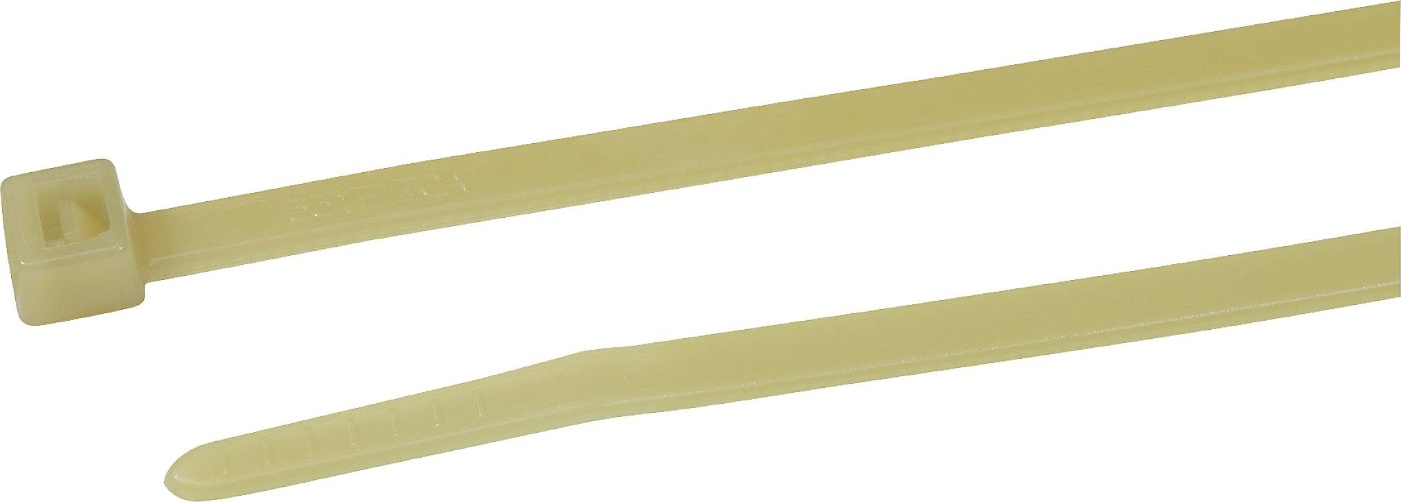 HellermannTyton 114-12179 T120R Cable tie Ecru