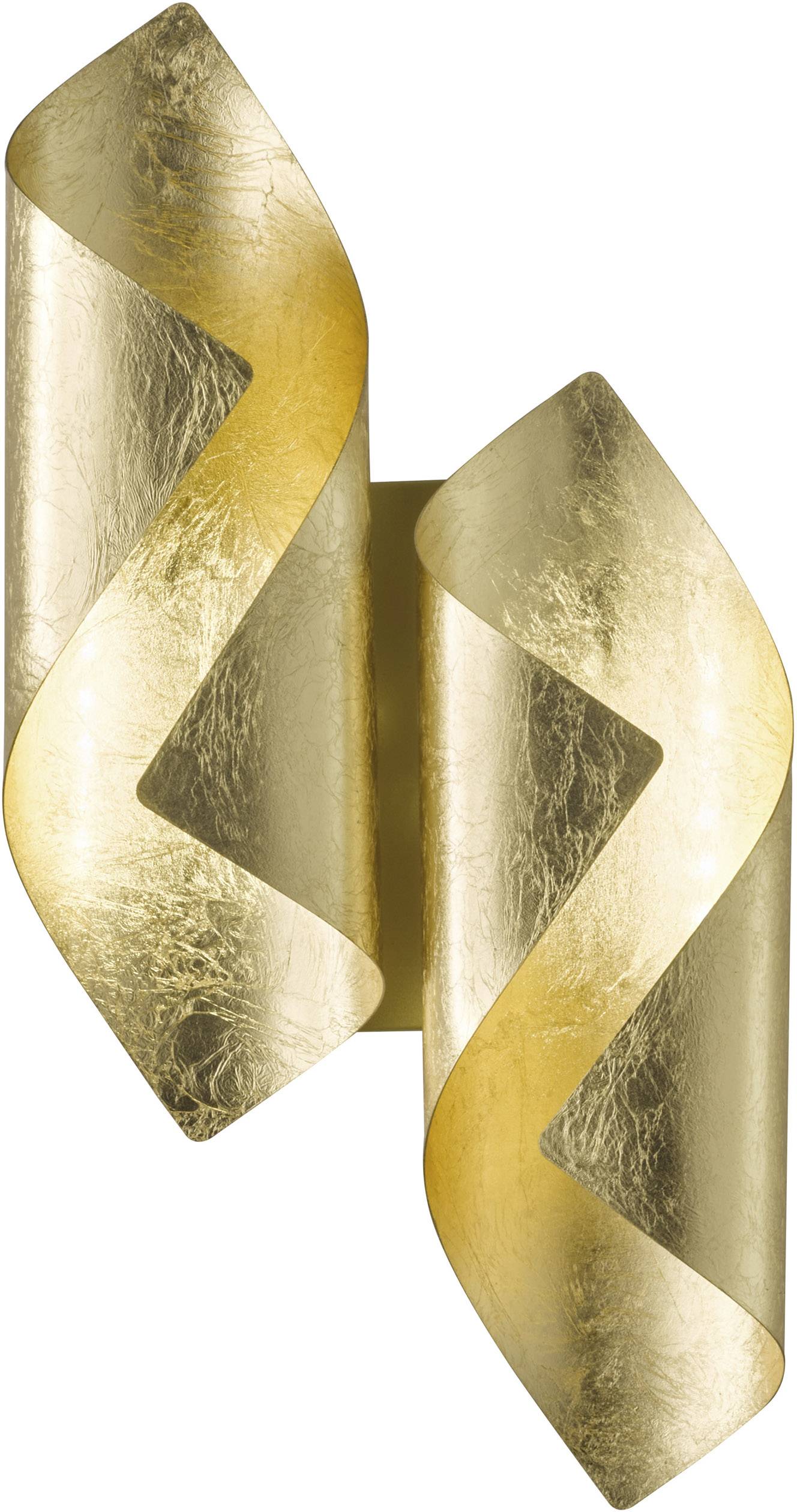 WOFI Safira 4325.02.15.8000 LED wall light 6 W Warm white Gold leaf (glossy)