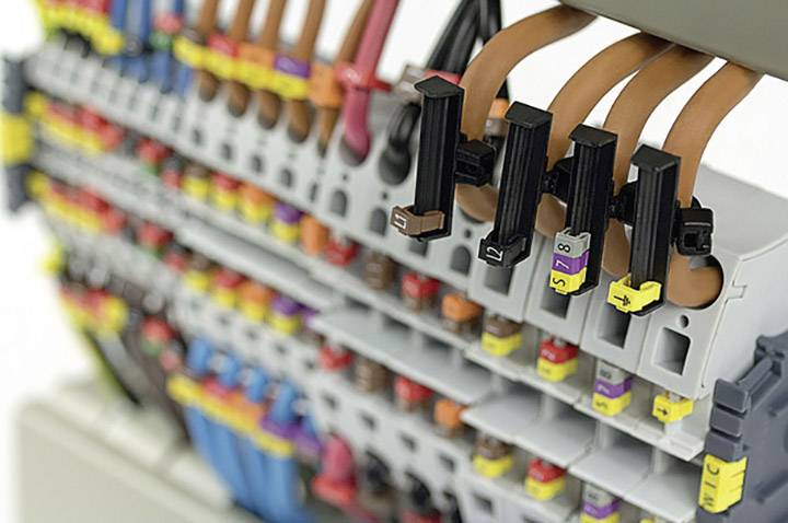 HellermannTyton WICA-ACT-BK-PA66HIRHS-BK (100) Pre-printed cable marker 561-06000