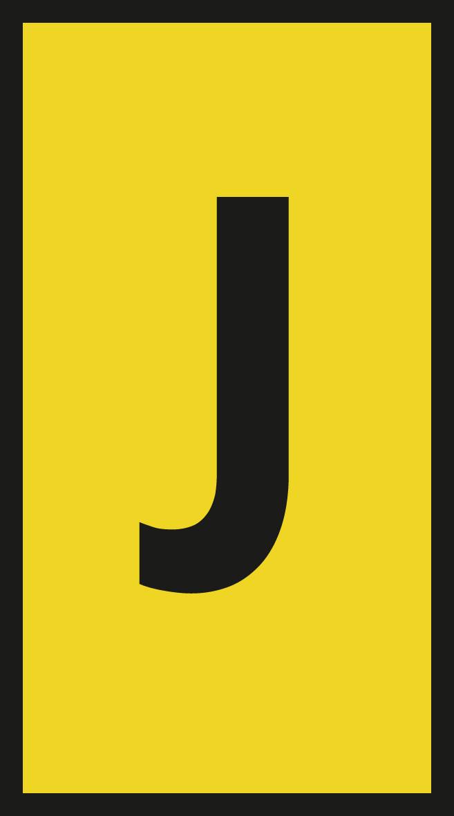 Large black letter 
