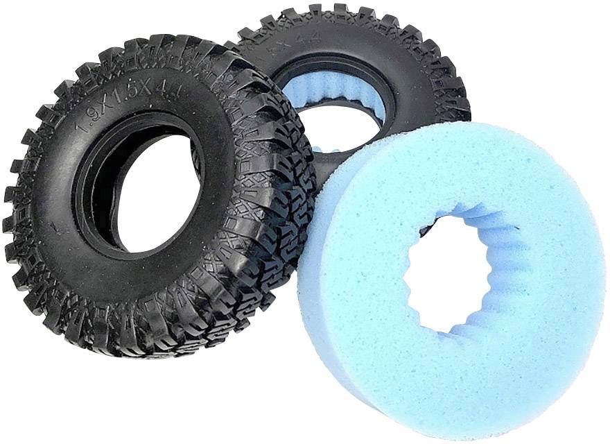 Absima 1:10 Crawler Tyres Mud 2 pc(s)