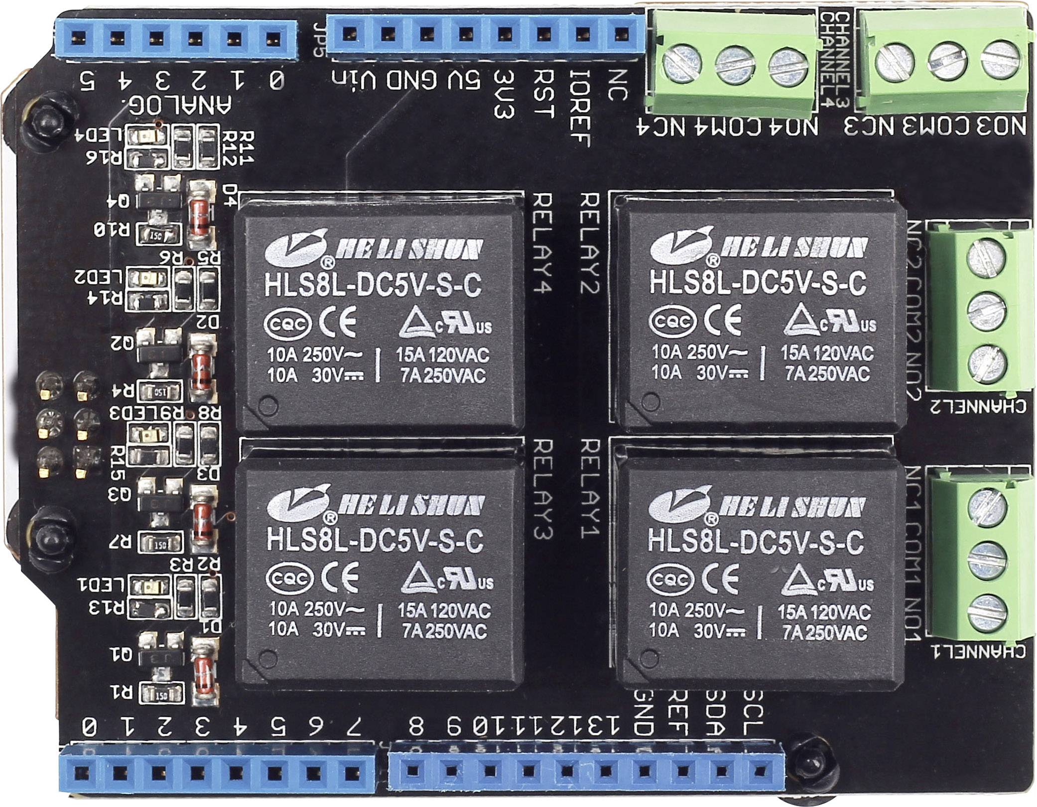 Seeed Studio Relay Shield v3.0 Shield Compatible with (development kits): Arduino