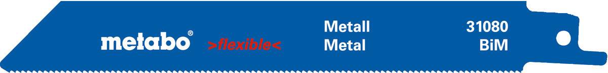 Metabo 628251000 Metabo 25 sabre saw blades, Metal 150 25 pc(s)