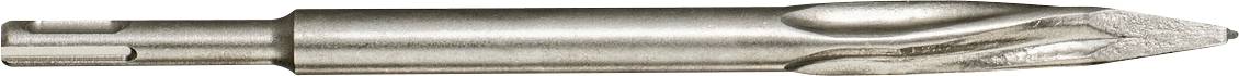 A metallic drill bit with a sharp point and spiral-edged flutes, suitable for precise drilling in hard materials.