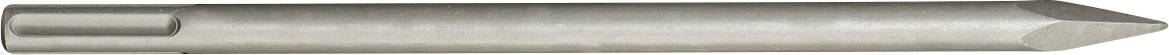 A silver-coloured, cylindrical metal pin with a tapered point, used as a tool or fastening element.