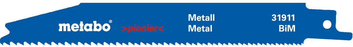 Metabo 631911000 Metabo 2 sabre saw blades, Metal 150 2 pc(s)