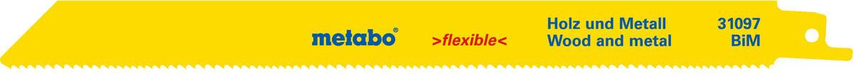 Metabo 625494000 Metabo 100 sabre saw blades 225 100 pc(s)