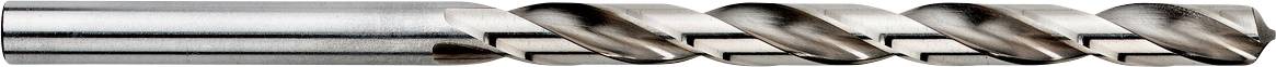 Close-up of two metal drill bits, one larger and one smaller, shown side by side on a white background.