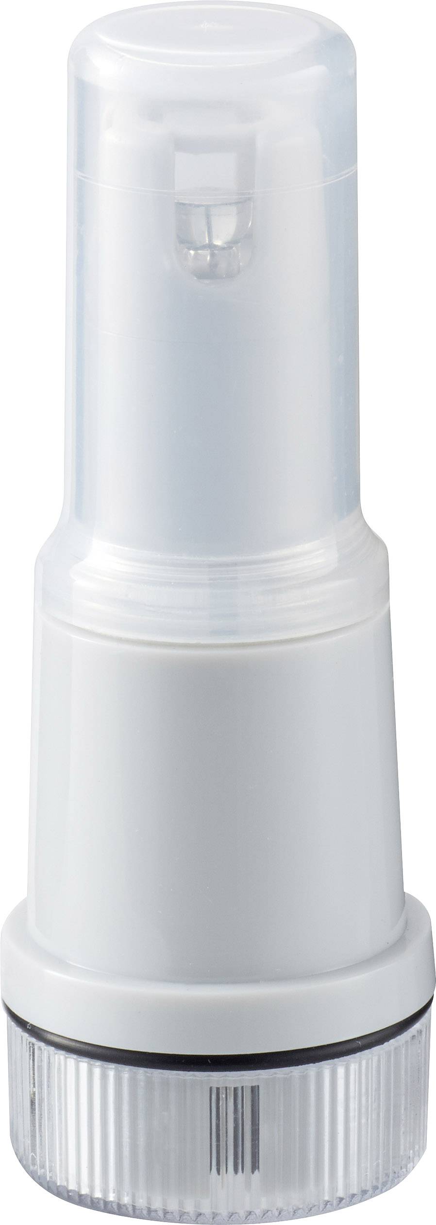 Transparent plastic container with spray nozzle, likely for cosmetic or cleaning liquids.