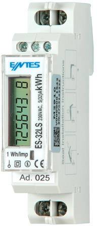 ENTES ES-32LS Electricity meter (AC) Digital MID-approved: No 1 pc(s)
