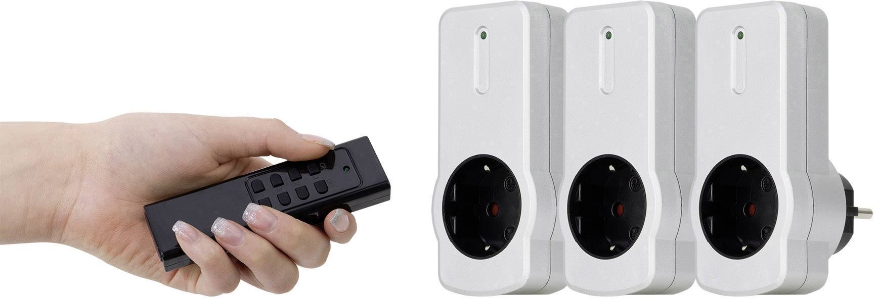 REV 0085010703 Wireless Socket set Indoors 1000 W
