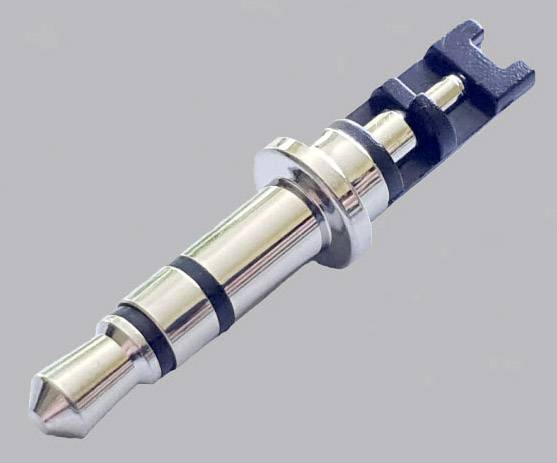 BKL Electronic 1105025 3.5 mm audio jack Plug Number of pins: 3 Stereo