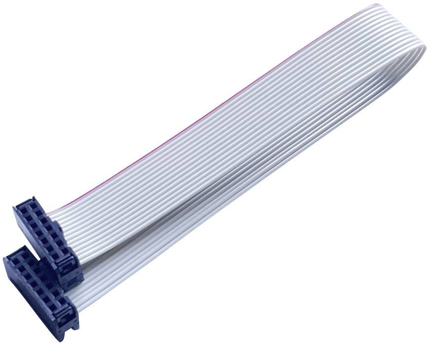 BKL Electronic 10120670 Ribbon cable Contact spacing: 2.54 mm 14 x 0.08 mm² Grey