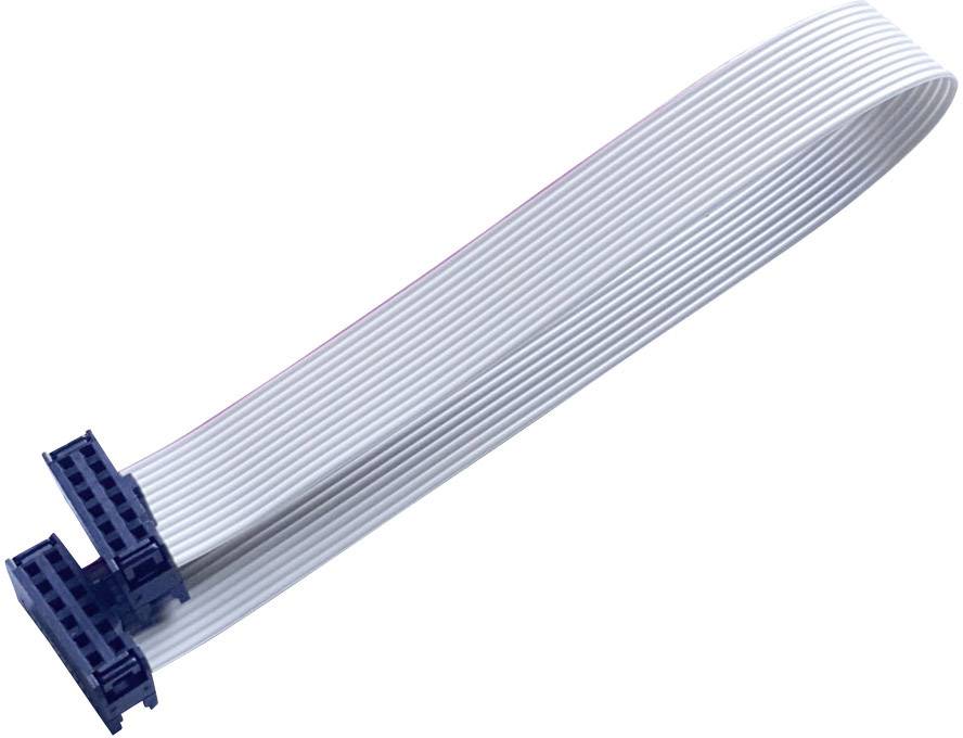 BKL Electronic 10120669 Ribbon cable Contact spacing: 2.54 mm 12 x 0.08 mm² Grey