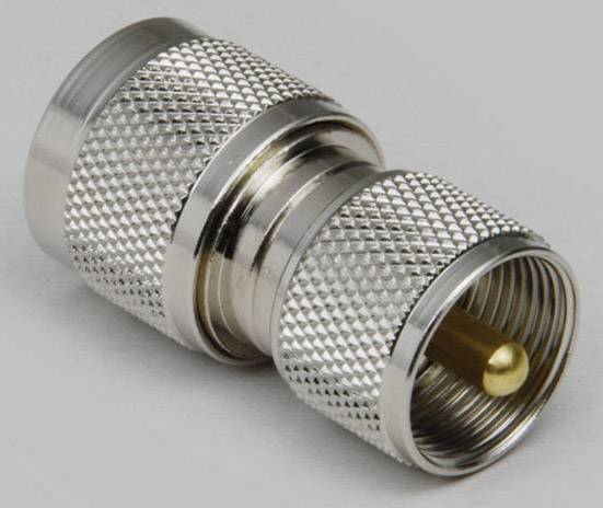 BKL Electronic 0404041 HF adapter N plug - UHF plug 1 pc(s)