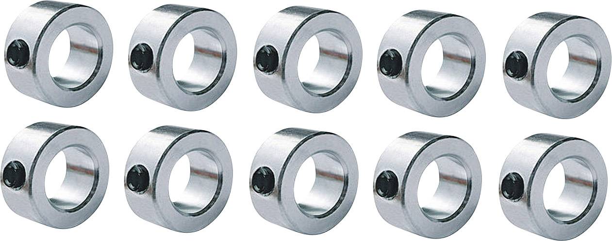 Famotec Shaft collar set Compatible with (shafts): 4 mm M3 10 pc(s)