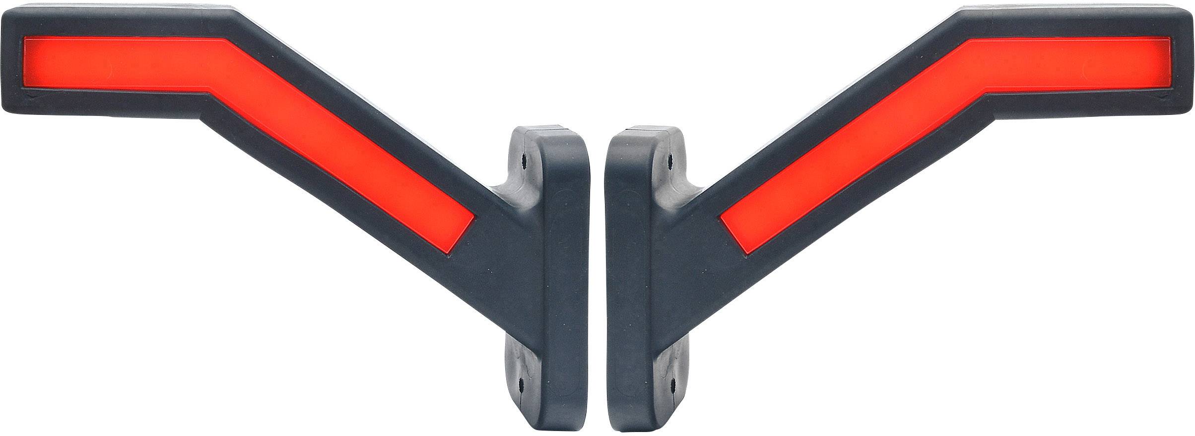 WAS End outline marker Open cable ends Marker, Side marker lateral, left , right 12 V, 24 V Red, White