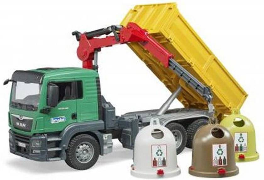 Brother MAN TGS truck with loading crane