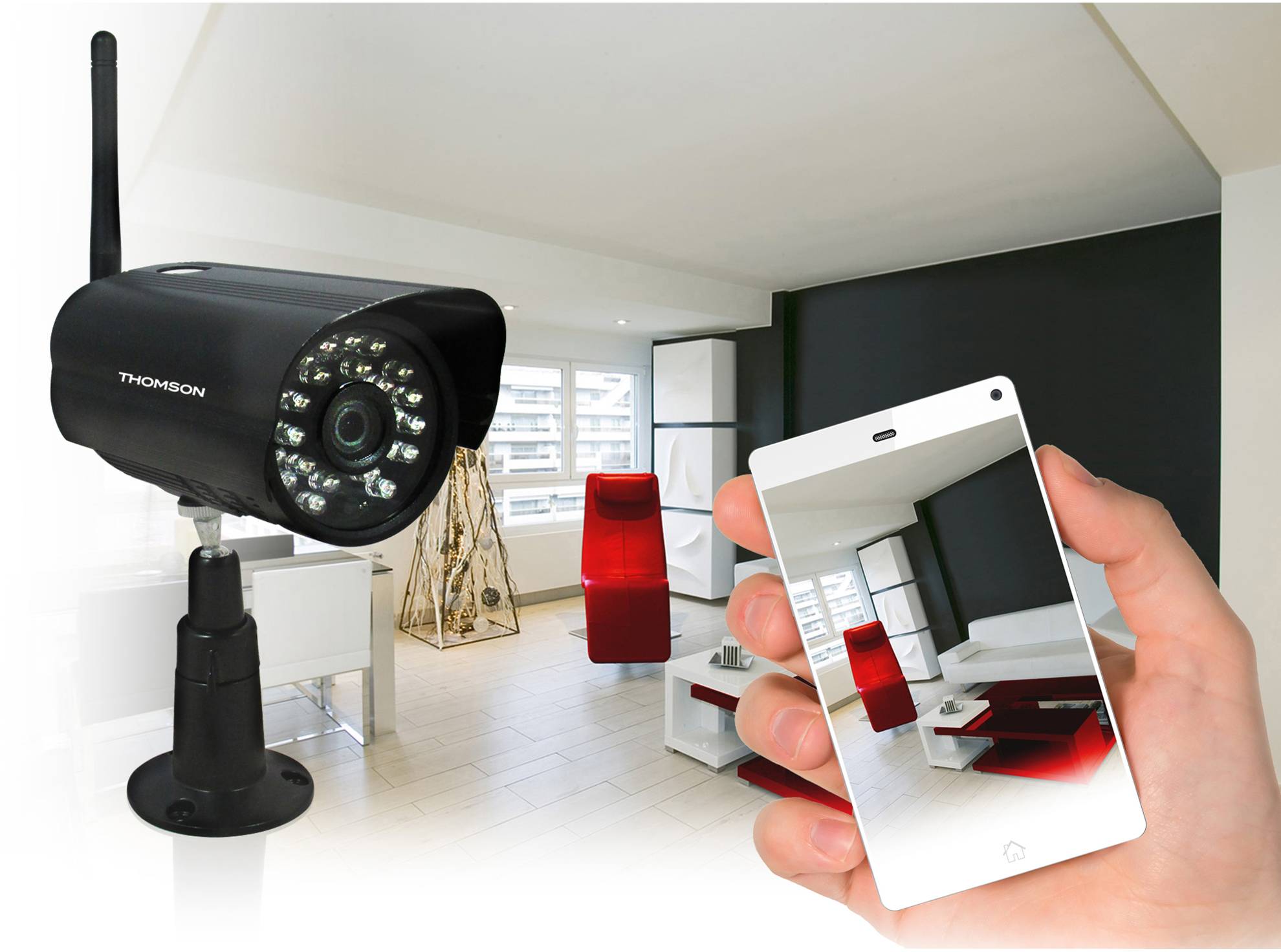 Thomson 512331 RF-Add-on camera 1280 x 720 p 2.4 GHz