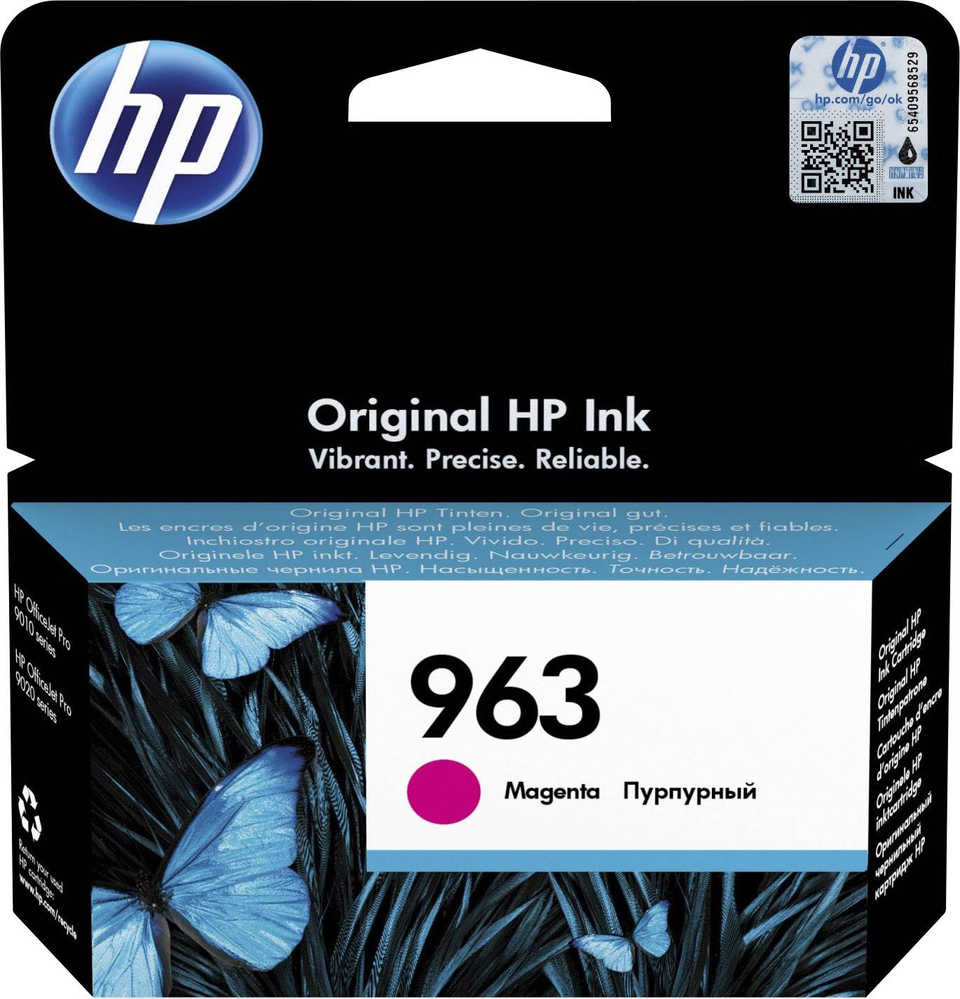 HP 963 Ink cartridge Original Magenta 3JA24AE Ink