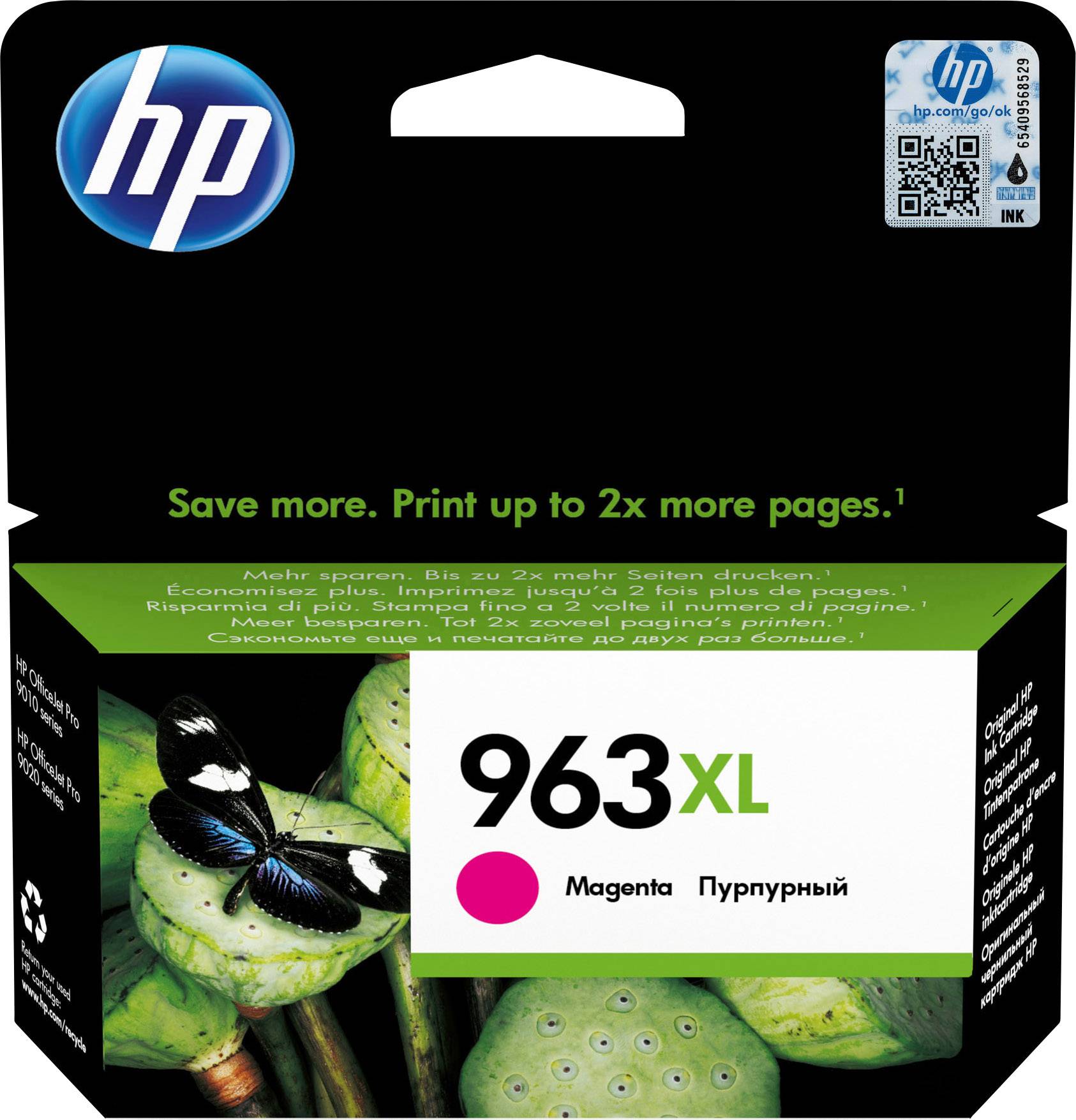 HP 963XL Ink cartridge Original Magenta 3JA28AE Ink