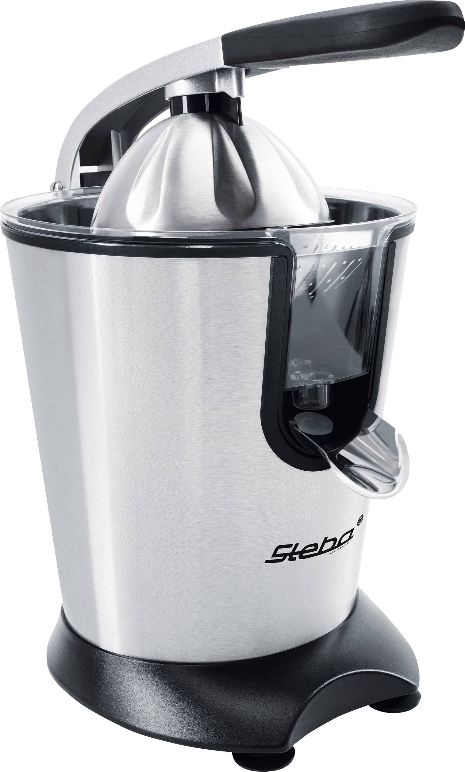 Steba Lemon squeezer ZP 2 160 W with base Stainless steel, Steel