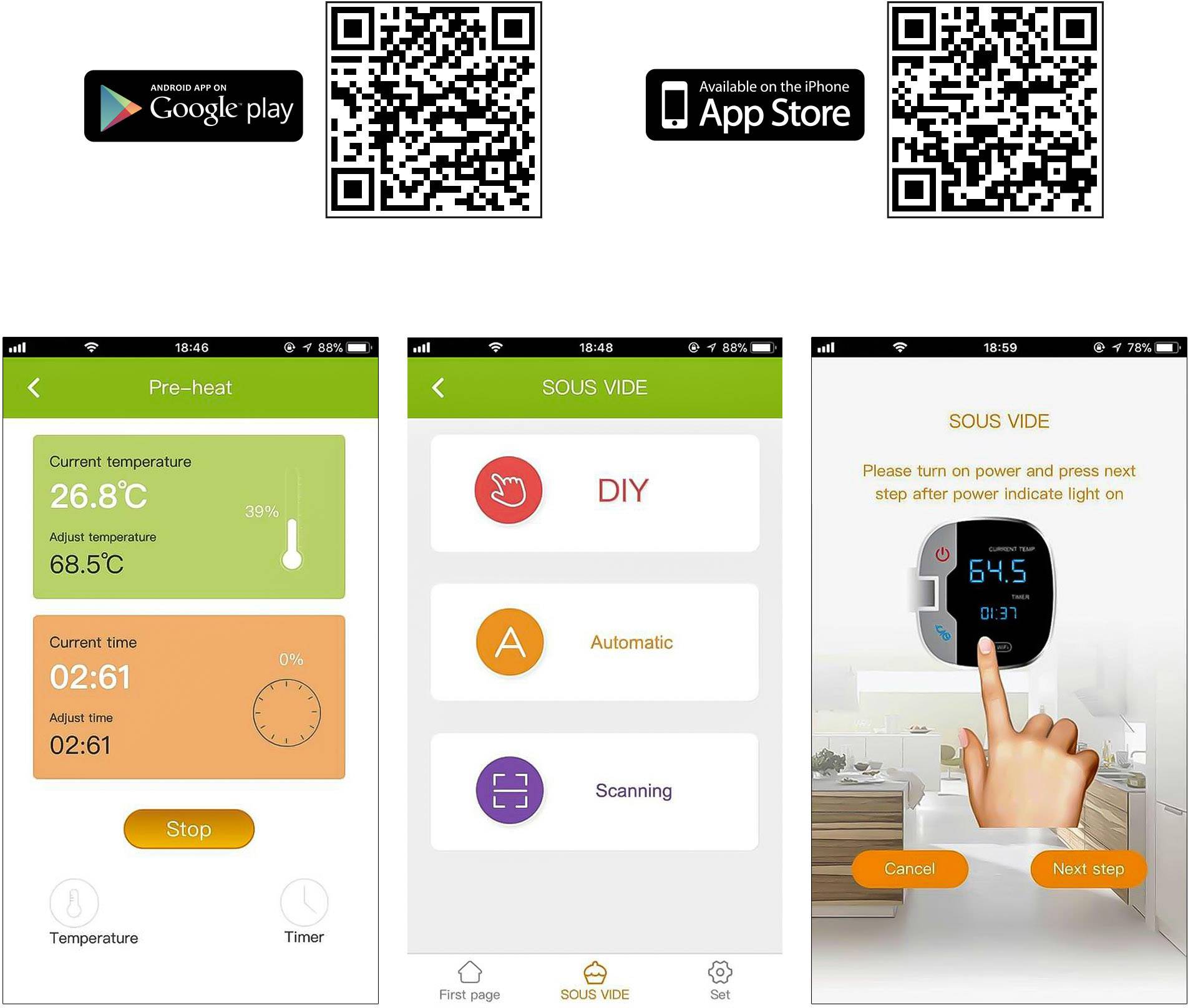 Profi Cook PC-SV 1159 501159 Sous-vide circulator Silver