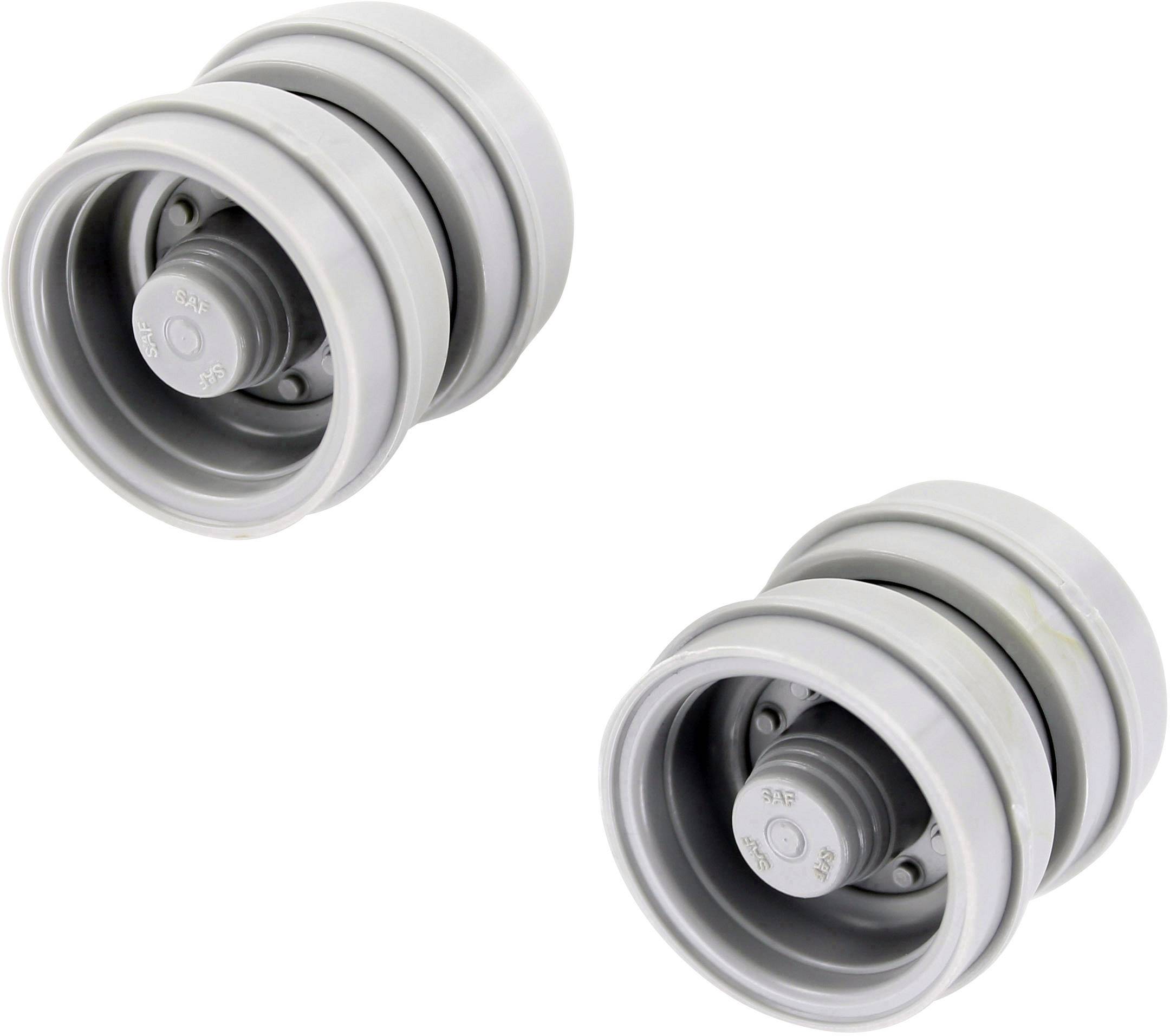 Veroma 1:16 Flatbed truck Rims Plastic Grey 2 pc(s)