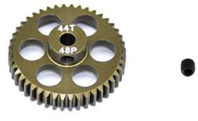 ArrowMax Motor pinion Module Type: 48 DP Bore diameter: 3.175 mm No. of teeth: 44