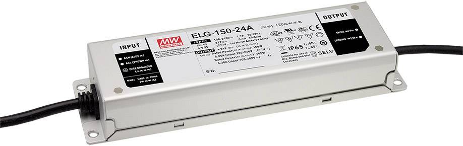 MEAN WELL ELG-150-36AB-3Y LED driver Constant voltage 150.1 W 2.1 - 4.17 A 32.4 - 39.6 V DC 3-in-1 dimmer, Suitable for flammable