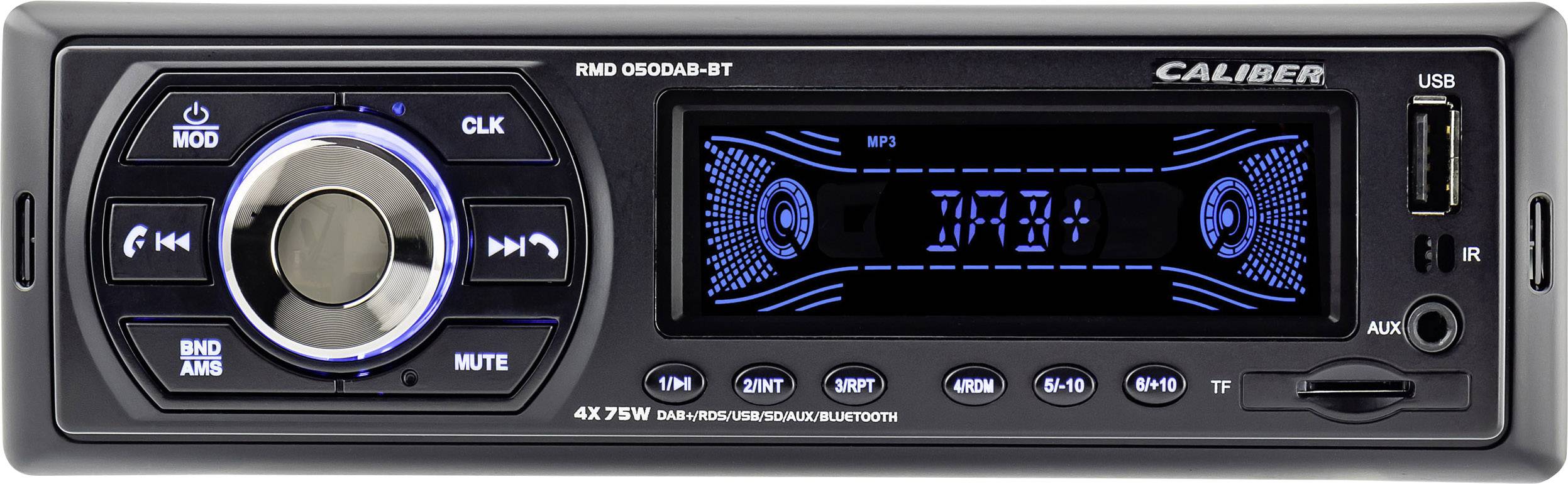 Caliber RMD 050DAB-BT Car stereo DAB+ tuner, Bluetooth handsfree set