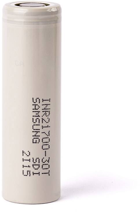 Samsung INR21700-30T Non-standard battery (rechargeable) 21700 Flat top Li-ion 3.6 V 3000 mAh 1 pc(s)