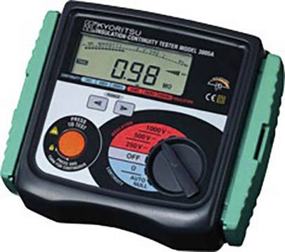 Kyoritsu KEW-3005A Insulation tester 250 V, 500 V, 1000 V 2000 MΩ