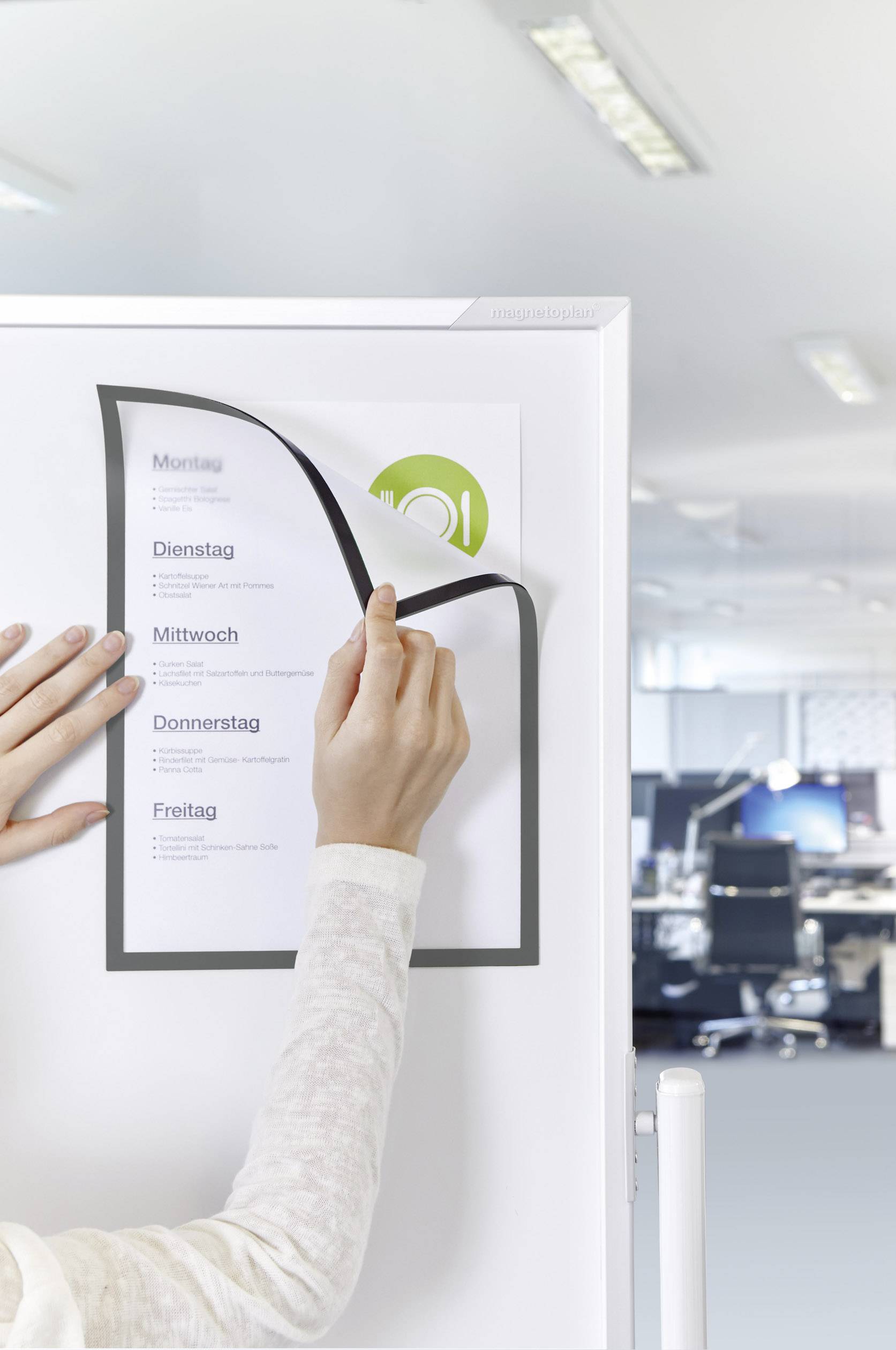 magnetoplan 1130301 magnetofix Magnetic frame A4 Grey 5 pc(s)