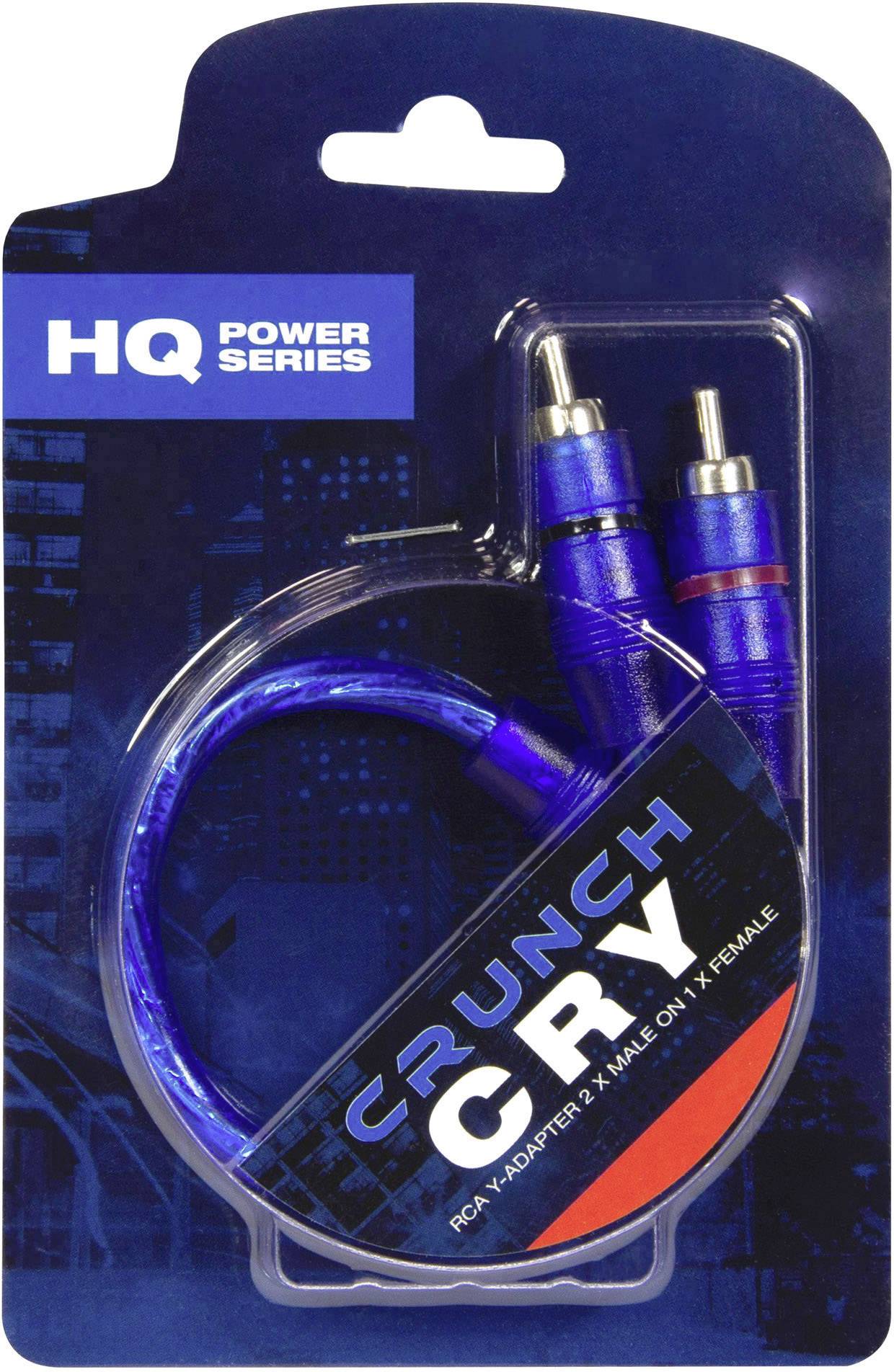 Crunch CRY RCA Y cable 25.00 cm [1x RCA socket (phono) - 2x RCA plug (phono)]